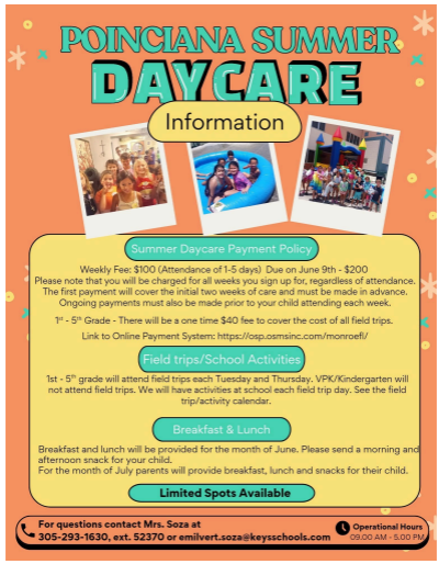  Summer Daycare